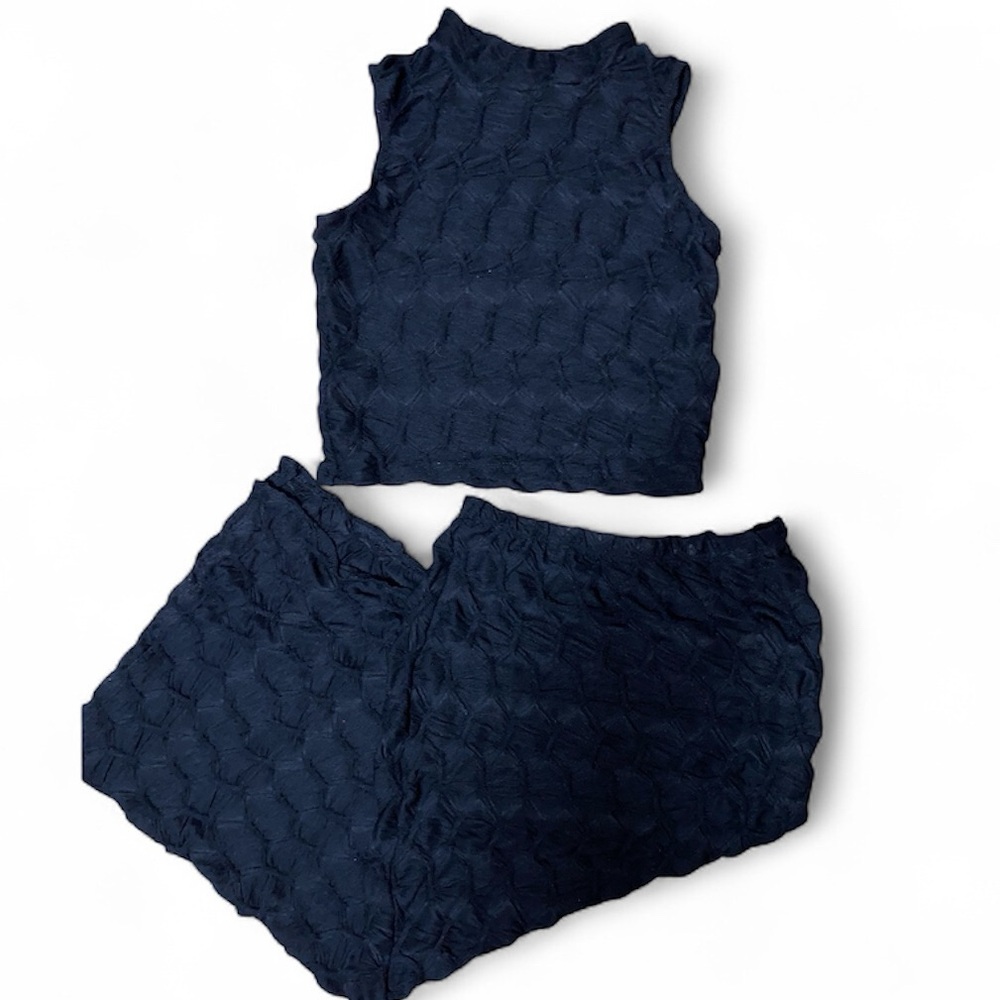 Urban Rose • Black • 2 Piece • Maxi Skirt Set